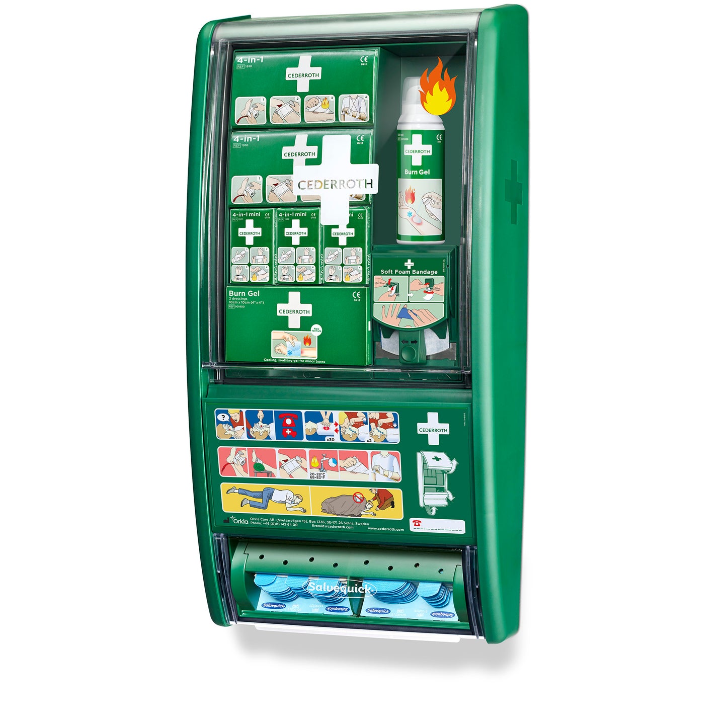 Cederroth First Aid and Burn Station