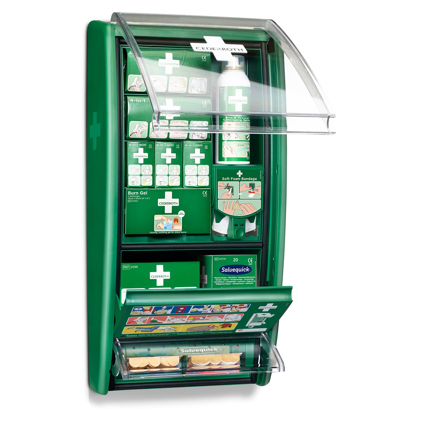 Cederroth First Aid Station, including Soft Foam Beige 6 cm x 2 m