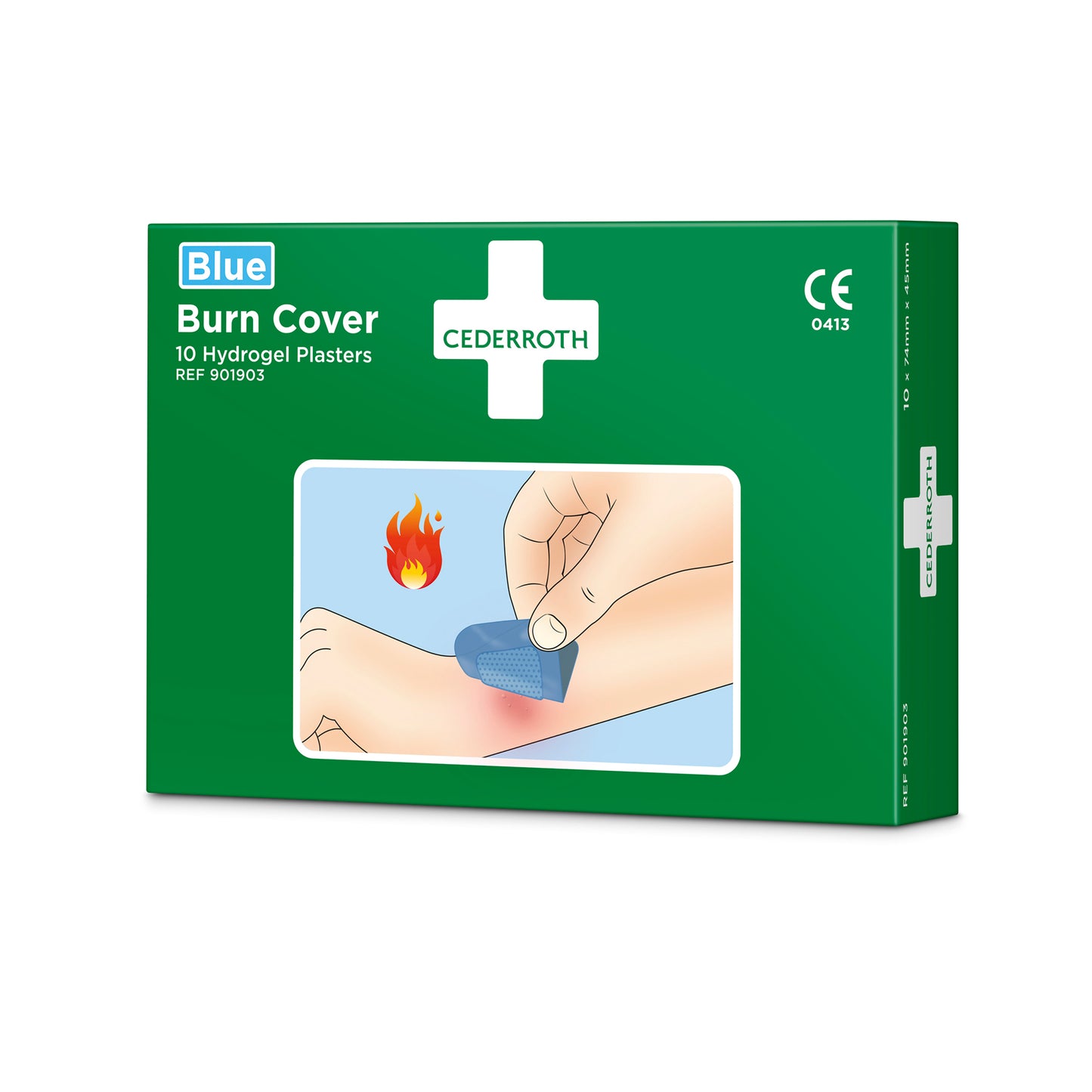 Cederroth Burn Cover, 10 pieces