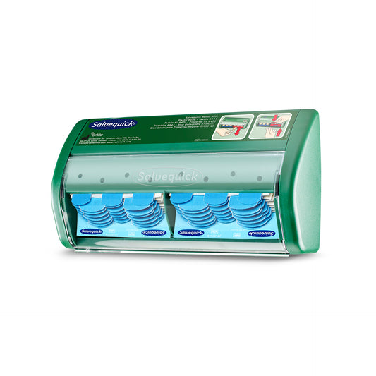 Salvequick Plaster Dispenser Blue Detectable